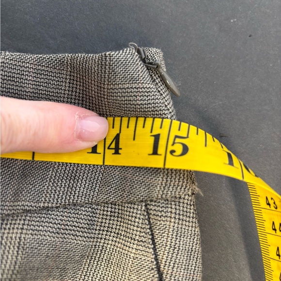 Rare Free People Wool Plaid Mini Skort Sz 4 Y2K 90’s Academia Brittany Spears - Picture 7 of 8